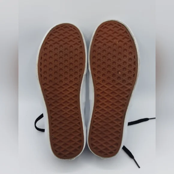 Vans Unisex Tartan Plaid Print Lace Up Skateboard Sneaker. - Picture 11 of 13